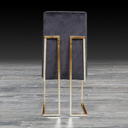 Cameron Titanium Gold Contemporary Dining Chair