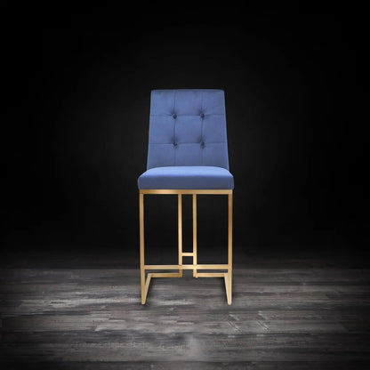 Cameron Counter Stool – Brushed Gold Edition