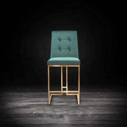 Cameron Counter Stool – Brushed Gold Edition