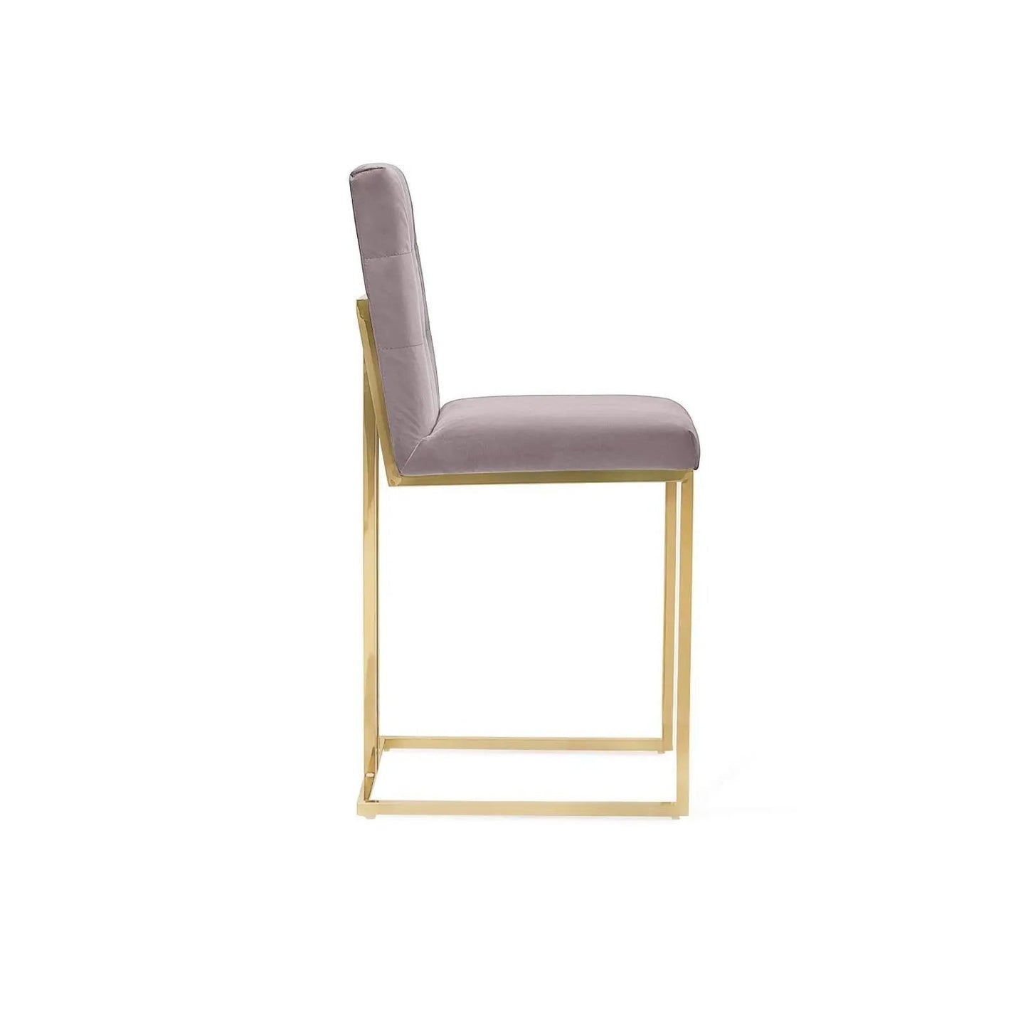 Cameron Counter Stool – Brushed Gold Edition