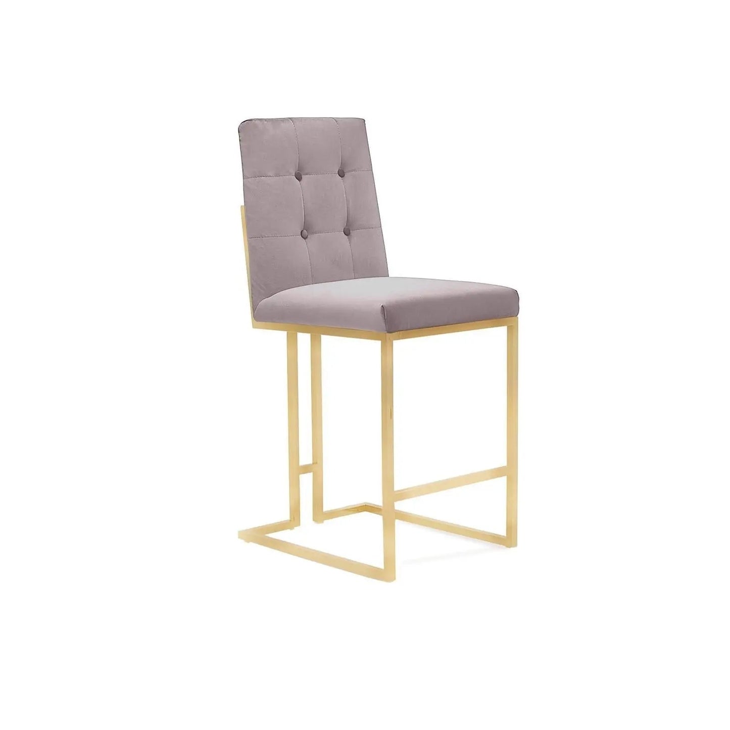 Cameron Counter Stool – Brushed Gold Edition