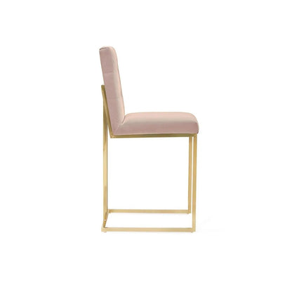 Cameron Counter Stool – Brushed Gold Edition