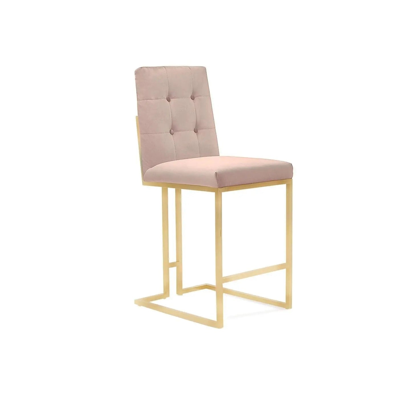 Cameron Counter Stool – Brushed Gold Edition