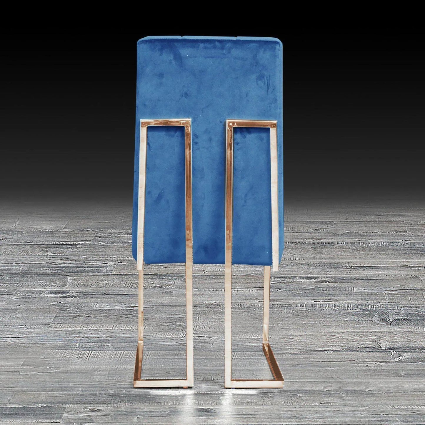 Cameron Titanium Gold Contemporary Dining Chair