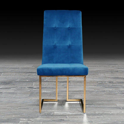 Cameron Titanium Gold Contemporary Dining Chair