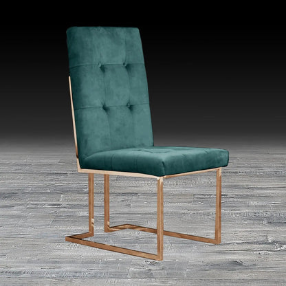 Cameron Rose Gold Elegant Dining Chair