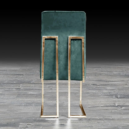 Cameron Titanium Gold Contemporary Dining Chair