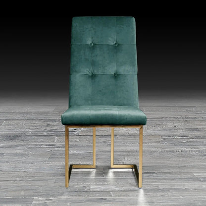 Cameron Titanium Gold Contemporary Dining Chair