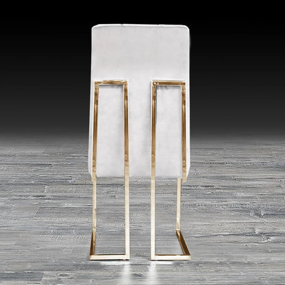 Cameron Titanium Gold Contemporary Dining Chair