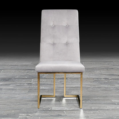 Cameron Titanium Gold Contemporary Dining Chair