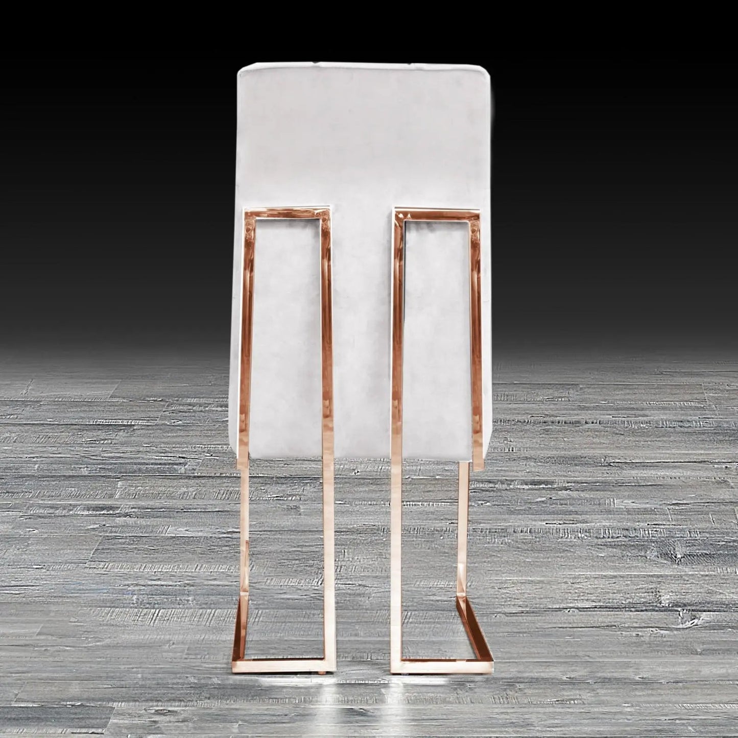 Cameron Rose Gold Elegant Dining Chair