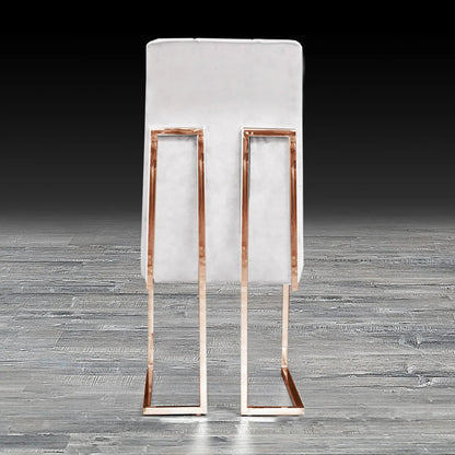 Cameron Rose Gold Elegant Dining Chair