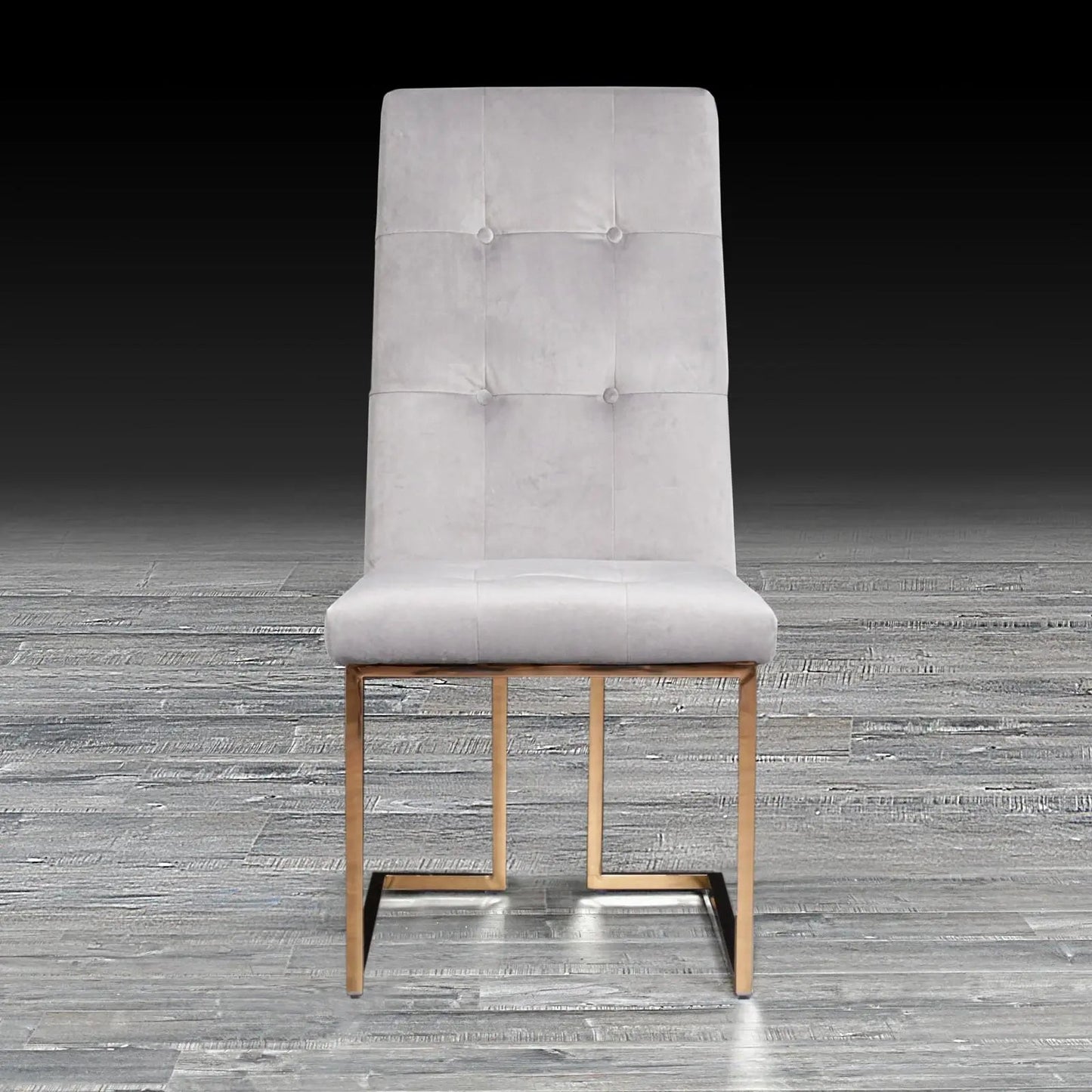 Cameron Rose Gold Elegant Dining Chair