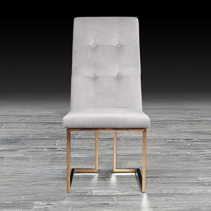 Cameron Rose Gold Elegant Dining Chair