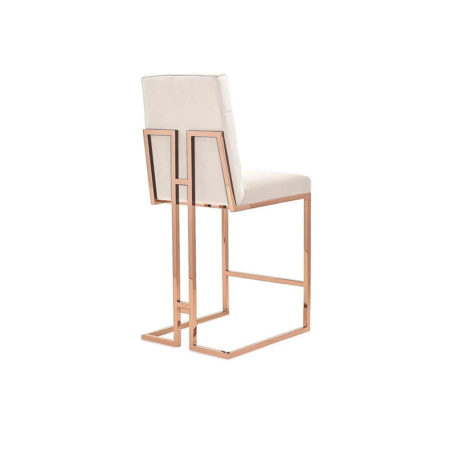 Cameron Counter Stool | Rose Gold Style