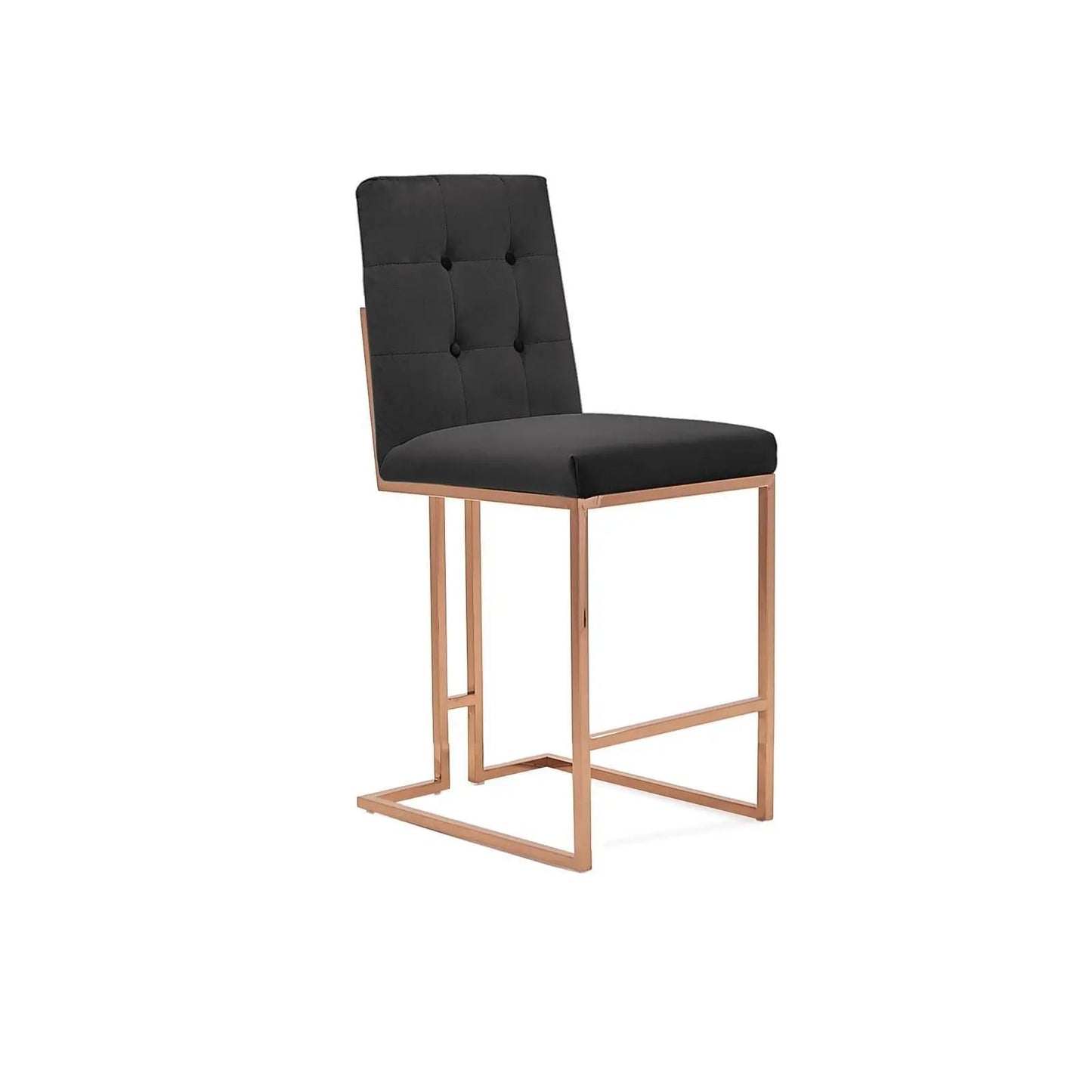Cameron Counter Stool | Rose Gold Style