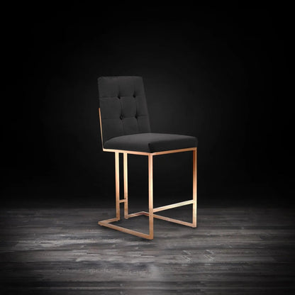 Cameron Counter Stool | Rose Gold Style