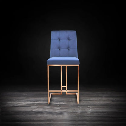 Cameron Counter Stool | Rose Gold Style