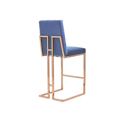 Cameron Bar Stool – Rose Gold Accent