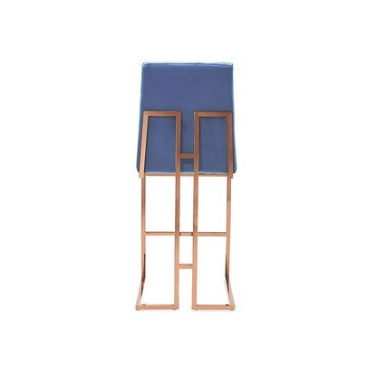 Cameron Bar Stool – Rose Gold Accent