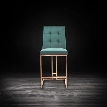 Cameron Counter Stool | Rose Gold Style