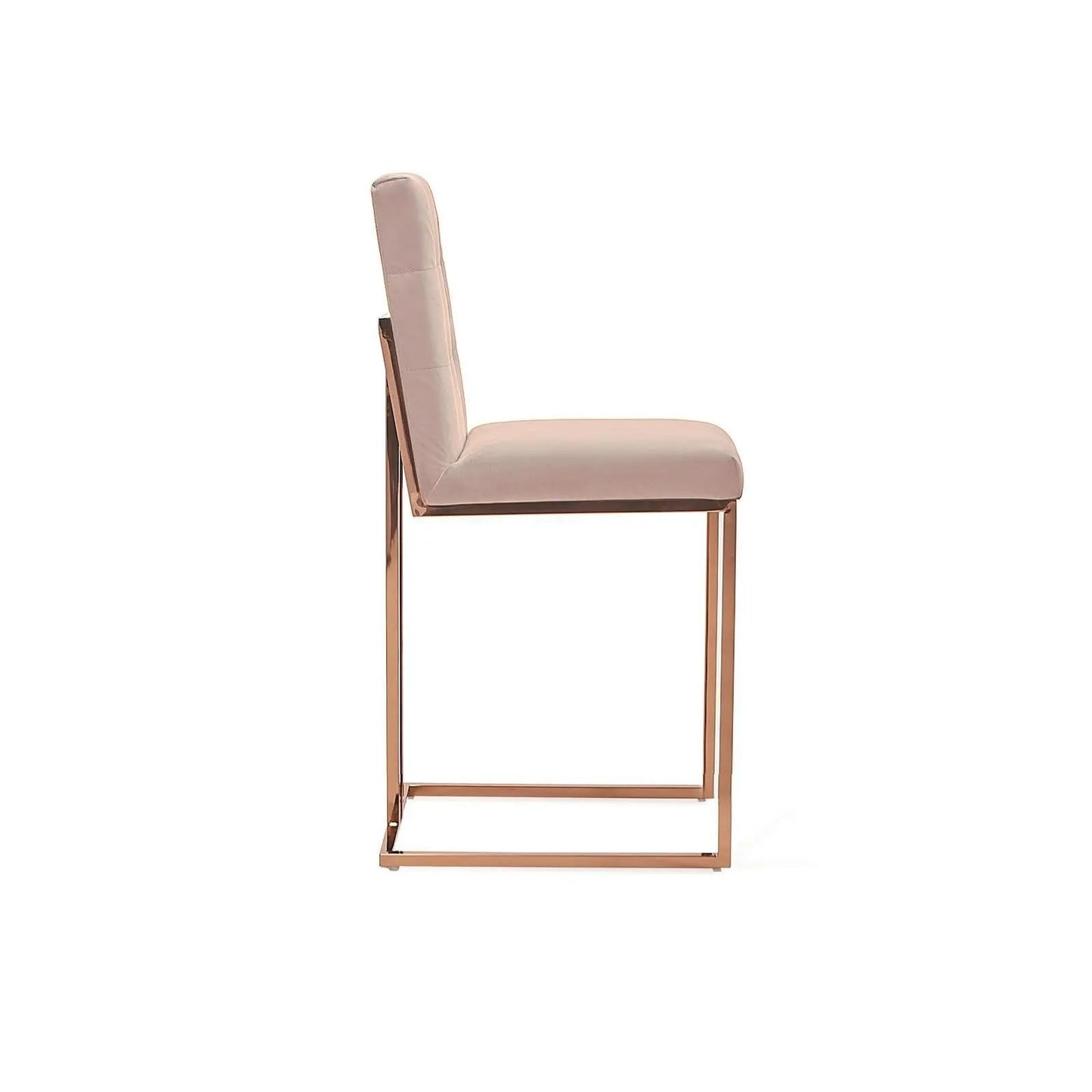Cameron Counter Stool | Rose Gold Style