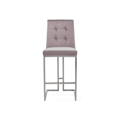 Cameron Silver Gray Bar Stool RG