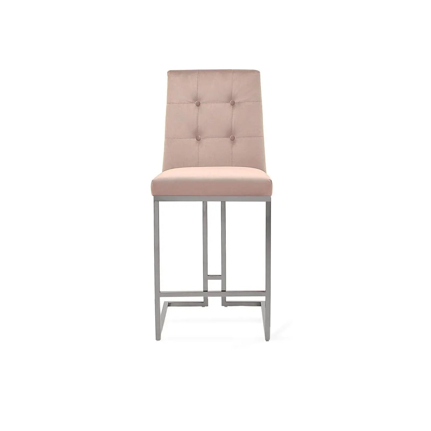 Cameron Silver Taupe Counter Bar Stool RG