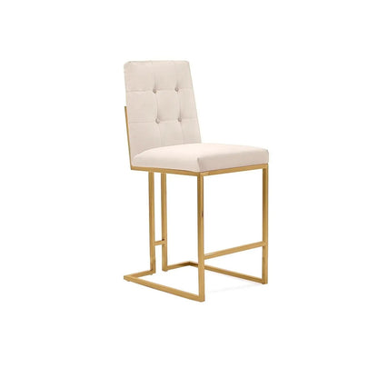 Cameron Counter Stool – Titanium Gold Finish