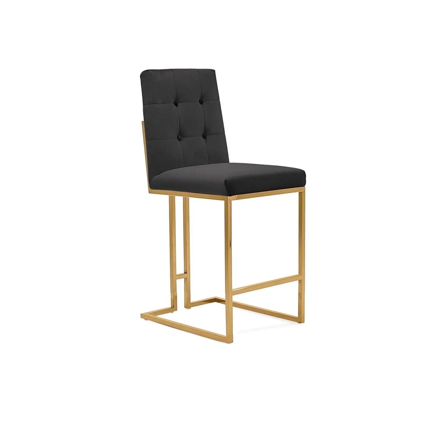 Cameron Counter Stool – Titanium Gold Finish