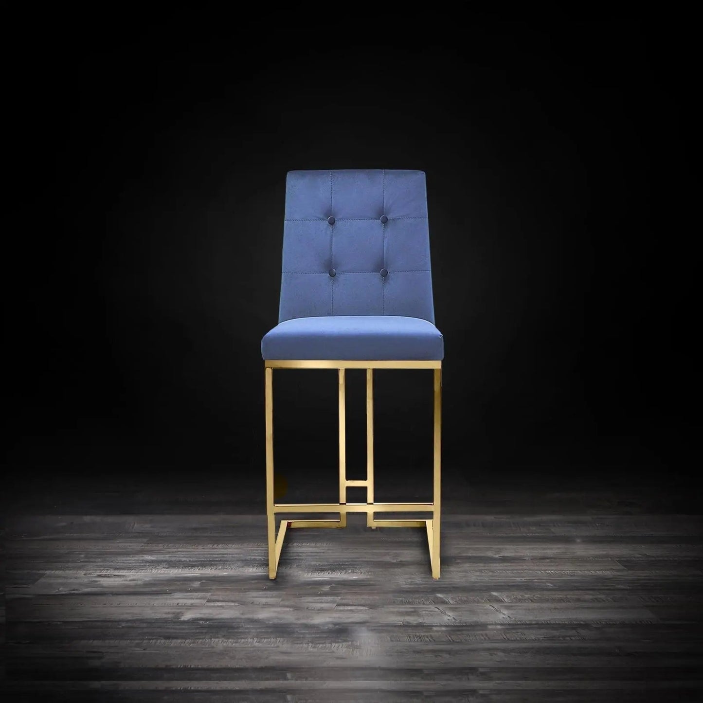 Cameron Counter Stool – Titanium Gold Finish