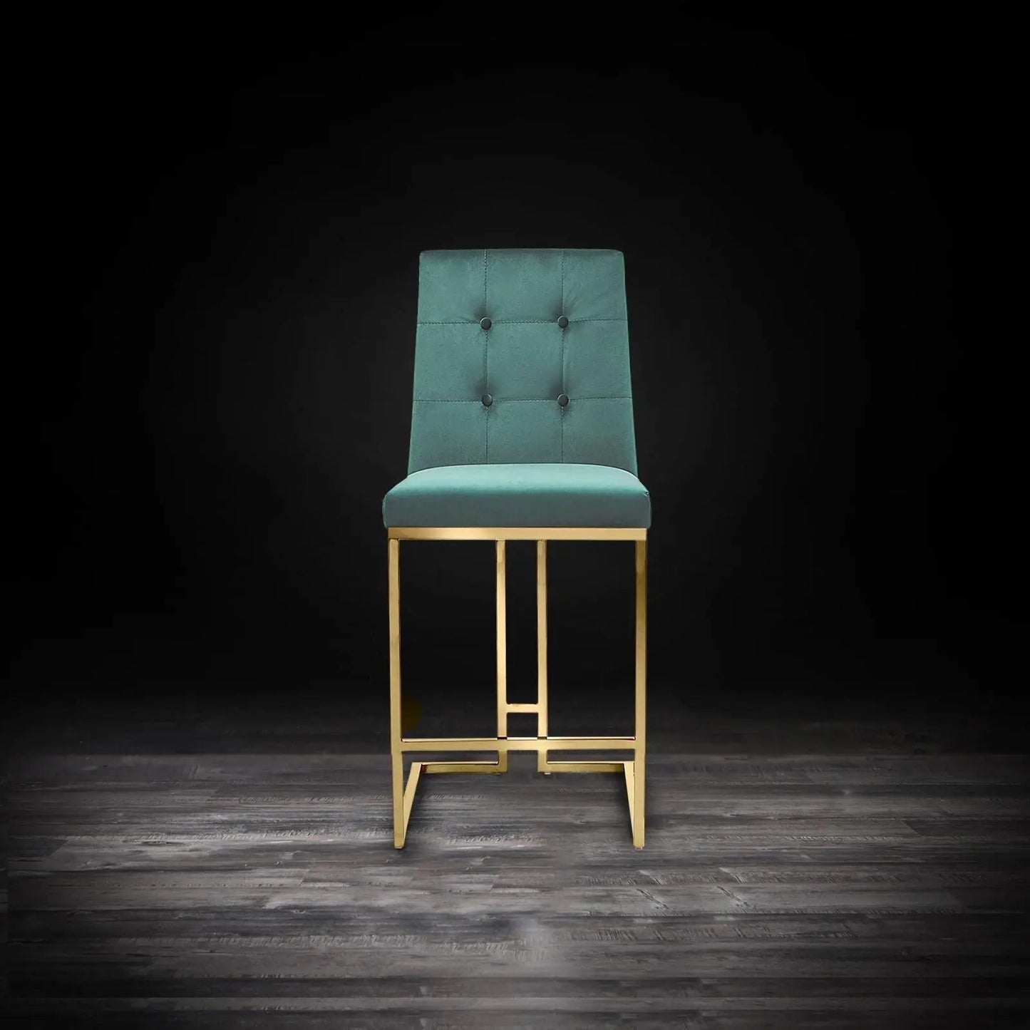 Cameron Counter Stool – Titanium Gold Finish