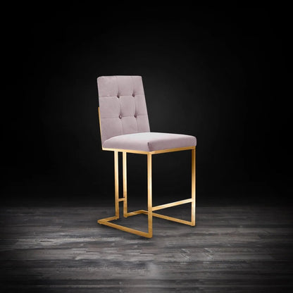 Cameron Counter Stool – Titanium Gold Finish