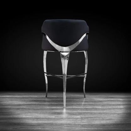 Caprice Bar Stool – Stylish Silver