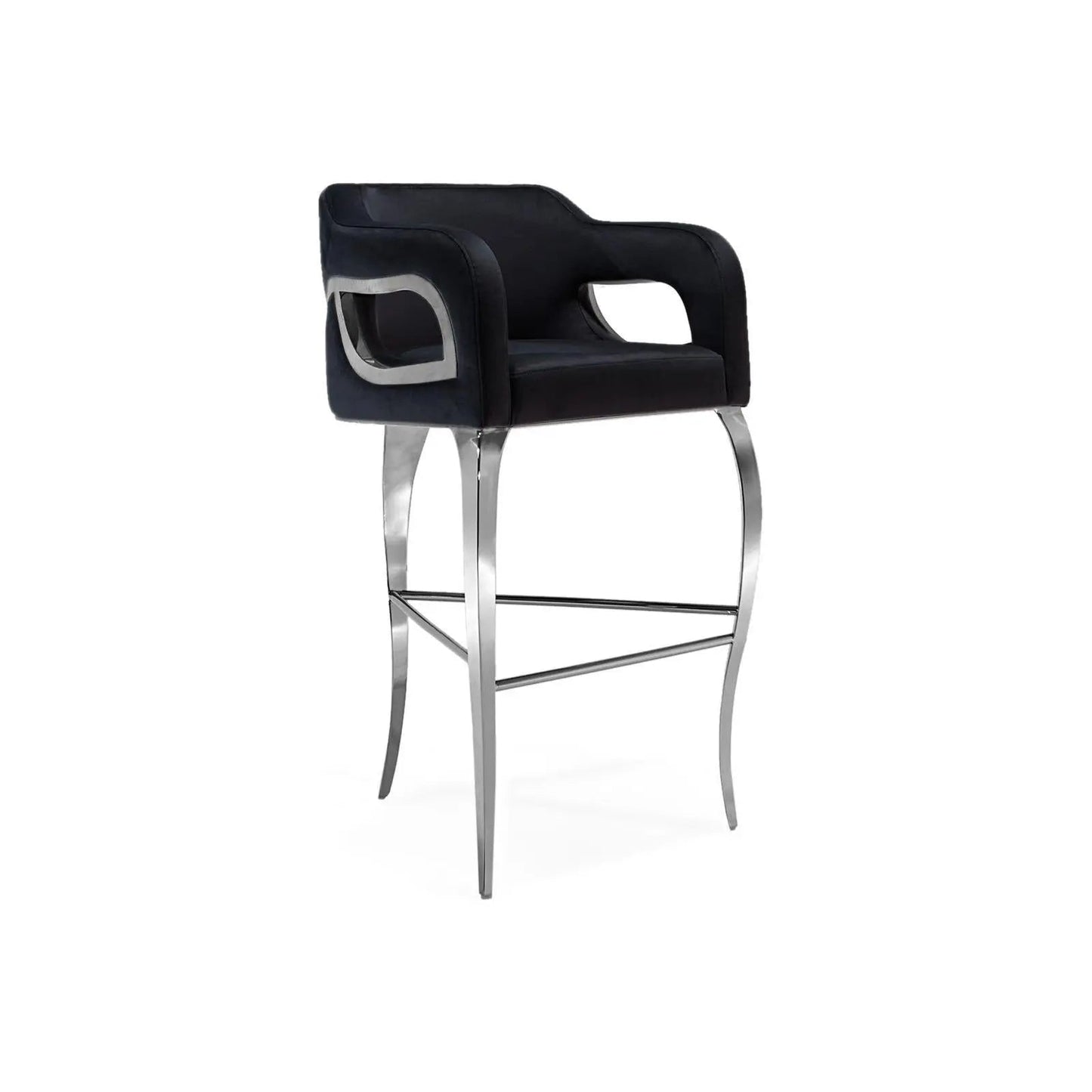 Caprice Bar Stool – Stylish Silver
