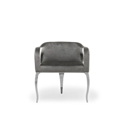 Caprice Silver Gray Dining Chair