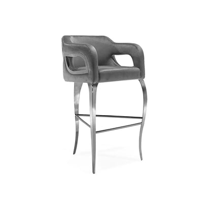 Caprice Bar Stool – Stylish Silver