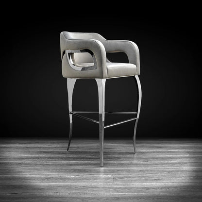 Caprice Bar Stool – Stylish Silver