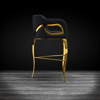 Caprice Bar Stool – Premium Gold