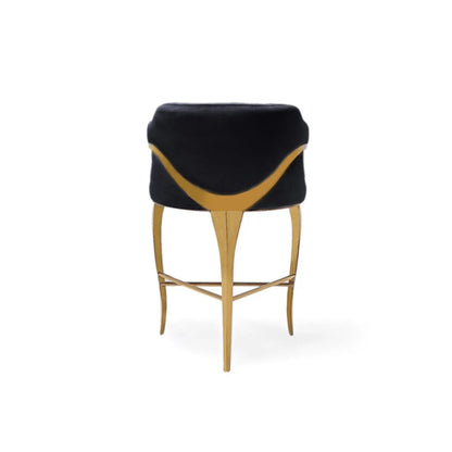 Caprice Gold Counter Stool | Modern Look