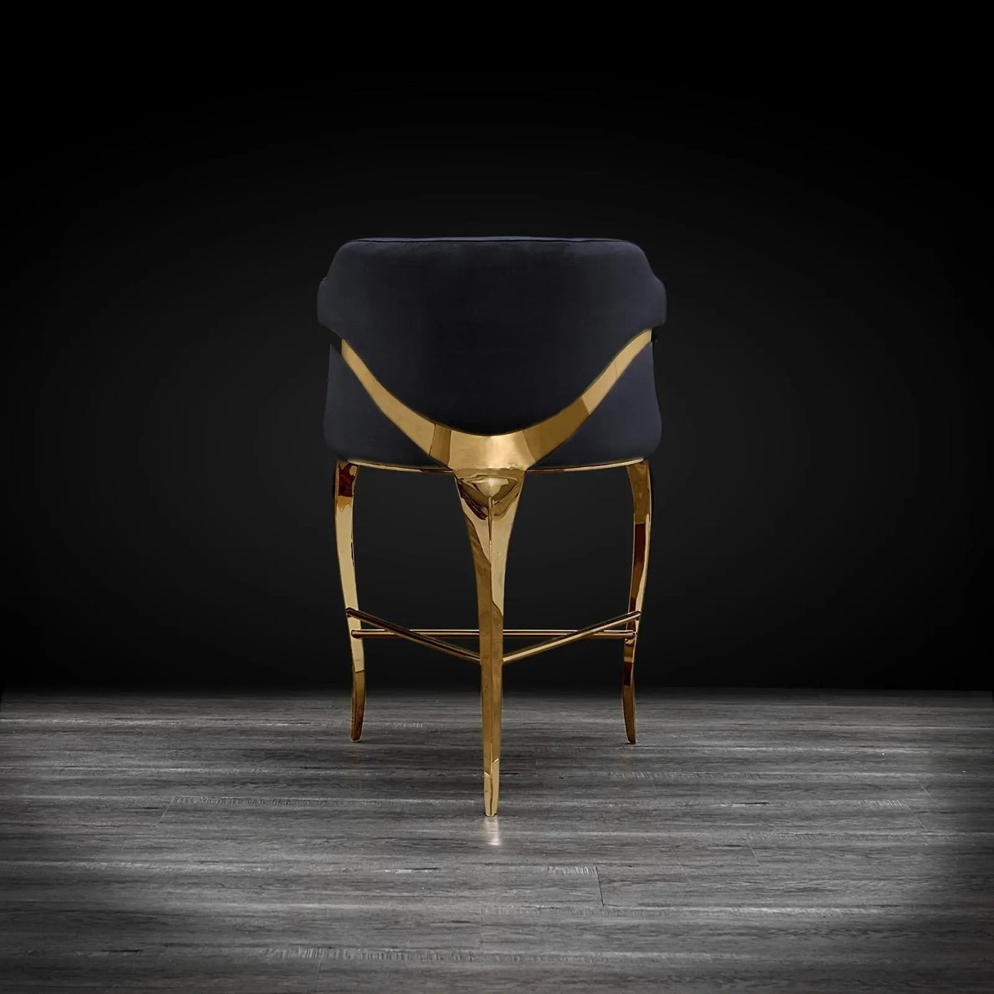 Caprice Gold Counter Stool | Modern Look