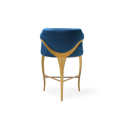 Caprice Gold Counter Stool | Modern Look
