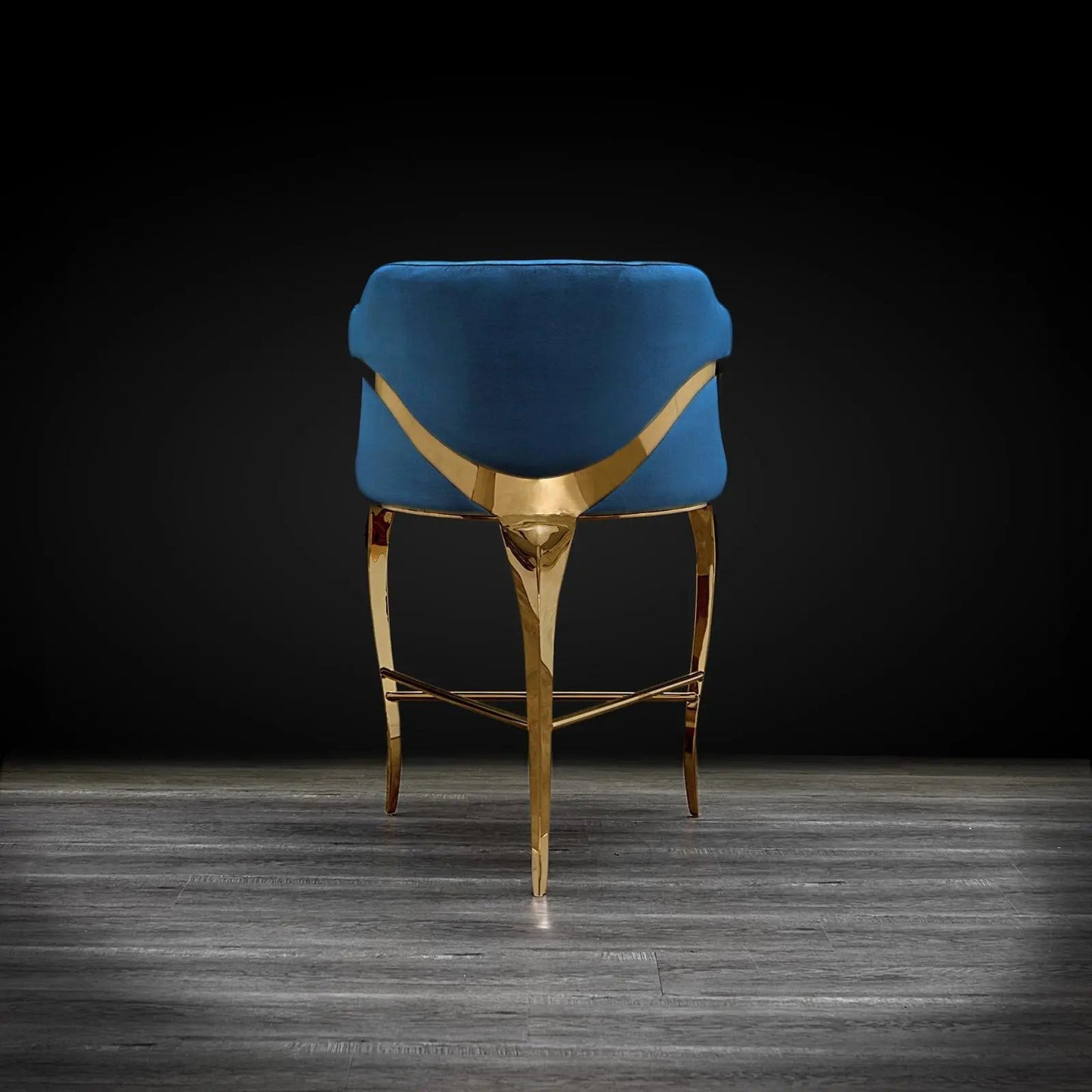 Caprice Gold Counter Stool | Modern Look