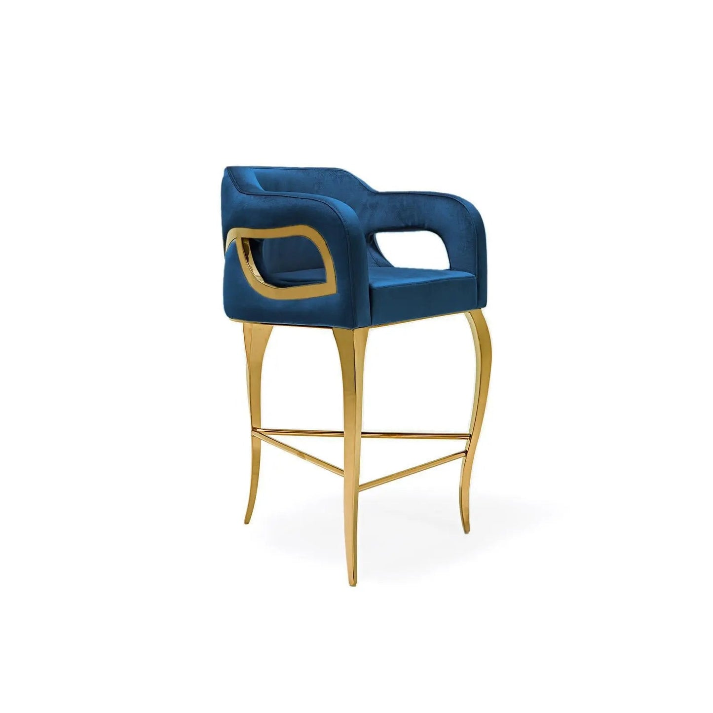 Caprice Gold Counter Stool | Modern Look