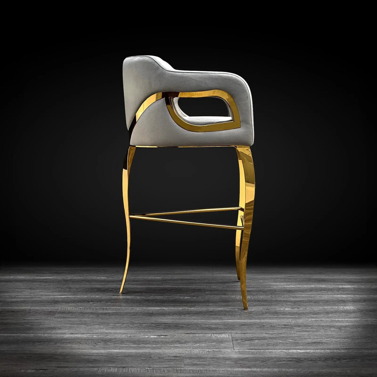 Caprice Bar Stool – Premium Gold