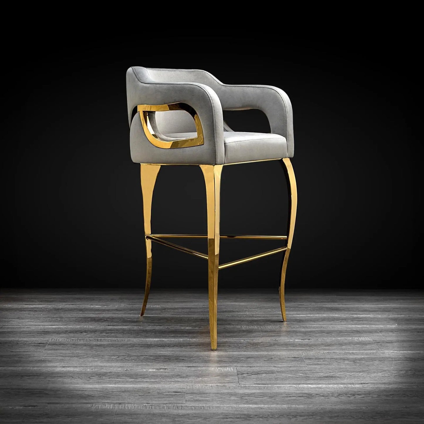 Caprice Bar Stool – Premium Gold