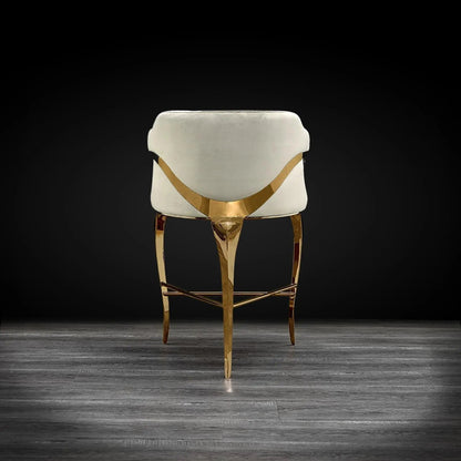 Caprice Gold Counter Stool | Modern Look