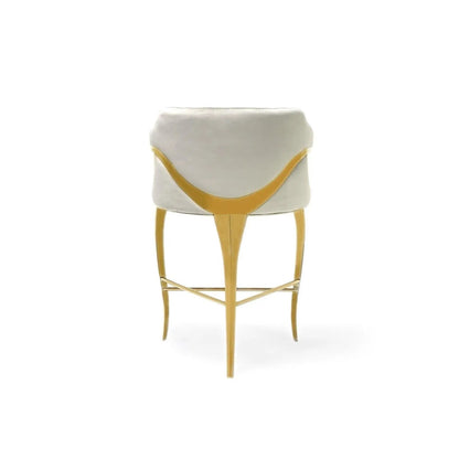 Caprice Gold Counter Stool | Modern Look