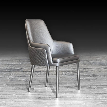 Vitali Silver Gray Contemporary Dining Chair