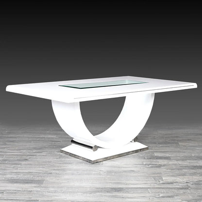 Elegance Dining Table – White Finish